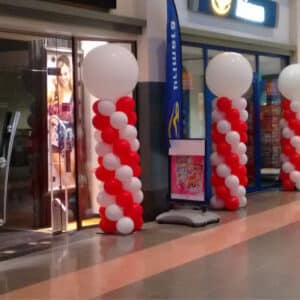 Attractiewinkel Ballondecoratie Winkelcentrum