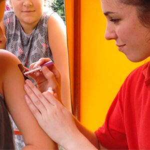 Attractiewinkel Glittertattoos