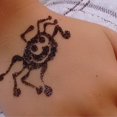 Attractiewinkel Glittertattoo Halloween