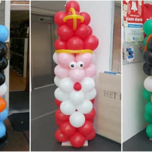 Attractiewinkel Sint en Piet Ballondecoratie
