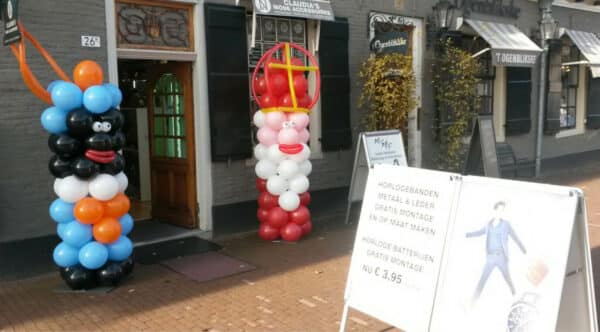Ballonpilaar Sint & Piet