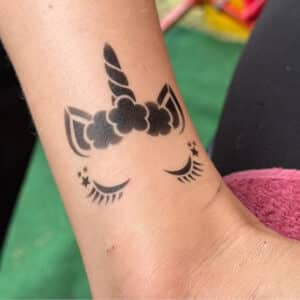 Attractiewinkel - Tijdelijke Tattoos Airbrush