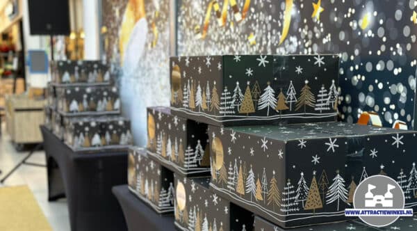 Kerstpakketten bij Winkelcentrumpromotie Kerst - Attractiewinkel.nl